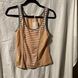 New with tags Hem & thread size small tank top